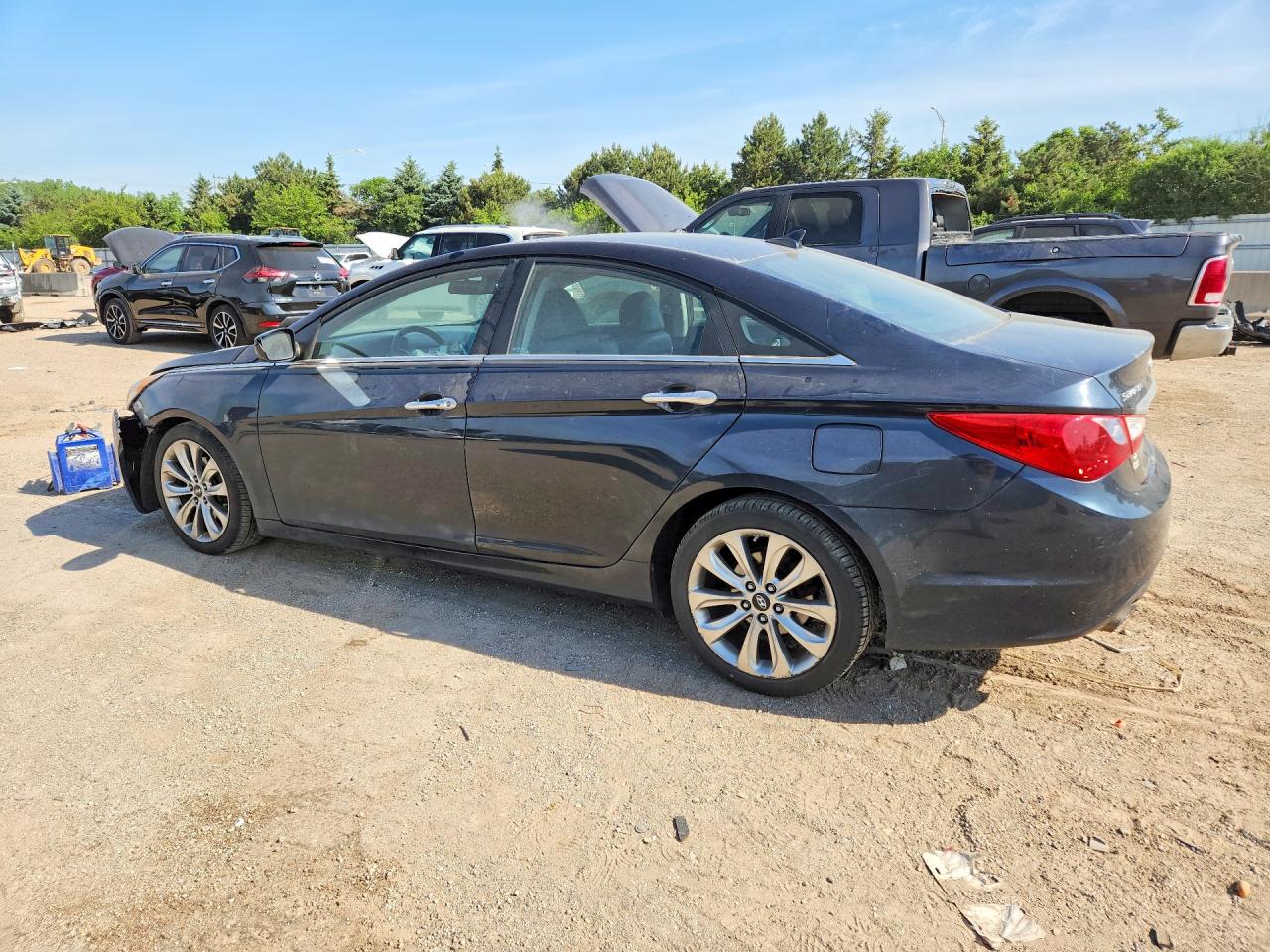 2011 Hyundai Sonata Se Blue vin: 5NPEC4ACXBH054070