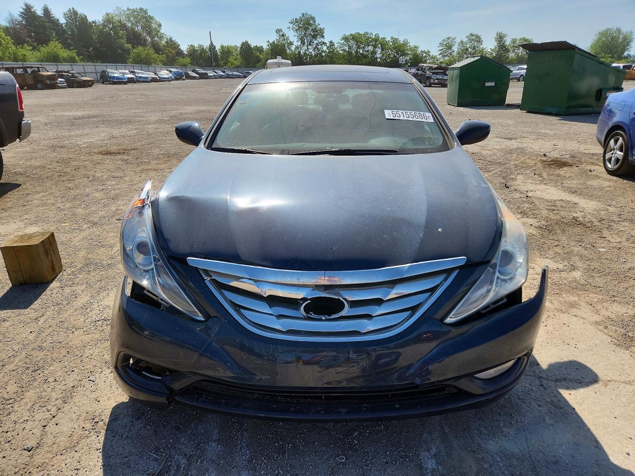 2011 Hyundai Sonata Se Blue vin: 5NPEC4ACXBH054070