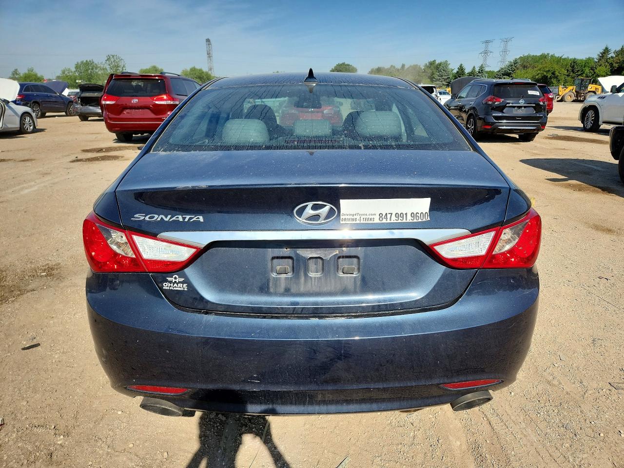 2011 Hyundai Sonata Se Blue vin: 5NPEC4ACXBH054070
