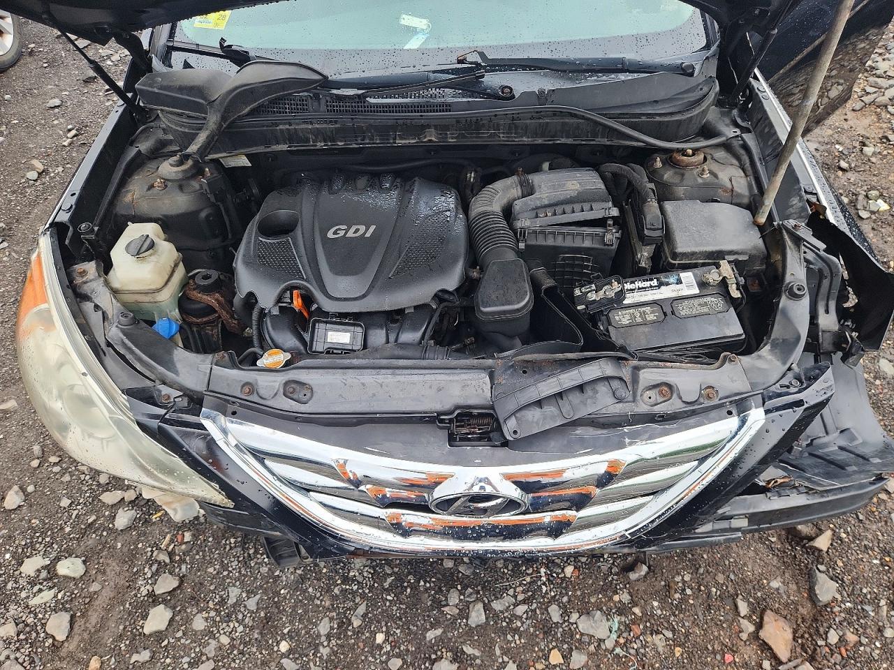 2011 Hyundai Sonata Se Black vin: 5NPEC4ACXBH060435