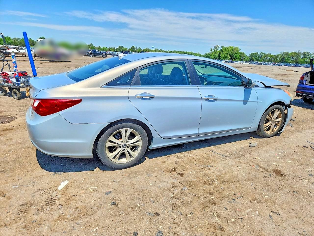 2011 Hyundai Sonata Limited Silver vin: 5NPEC4ACXBH061858