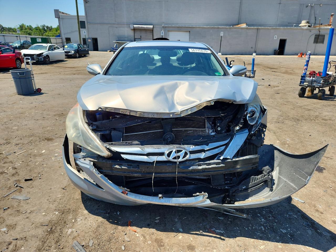 2011 Hyundai Sonata Limited Silver vin: 5NPEC4ACXBH061858