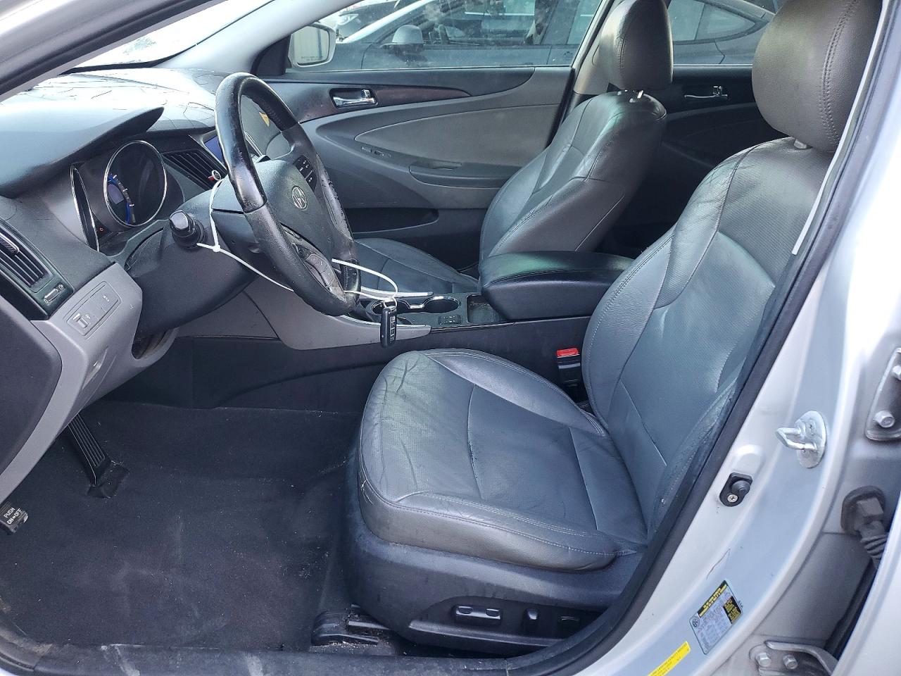 2011 Hyundai Sonata Limited Silver vin: 5NPEC4ACXBH087215