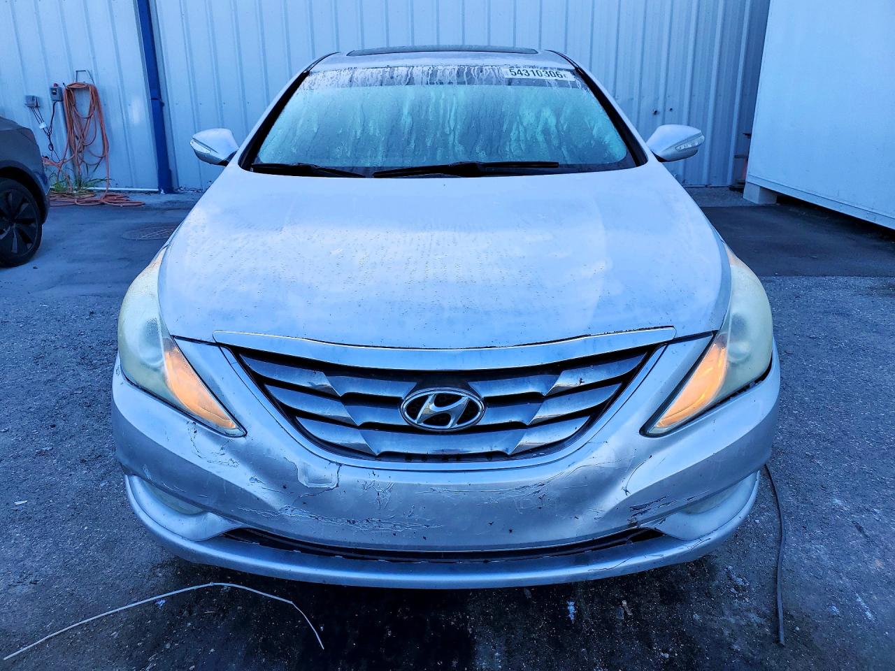 2011 Hyundai Sonata Limited Silver vin: 5NPEC4ACXBH087215