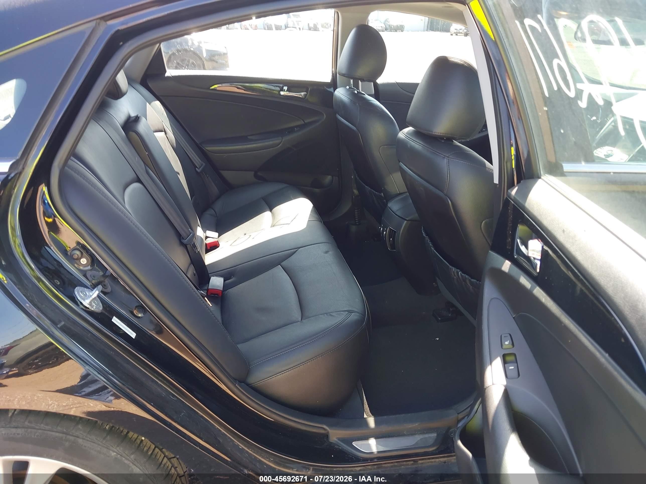 2011 Hyundai Sonata Limited Black vin: 5NPEC4ACXBH091880
