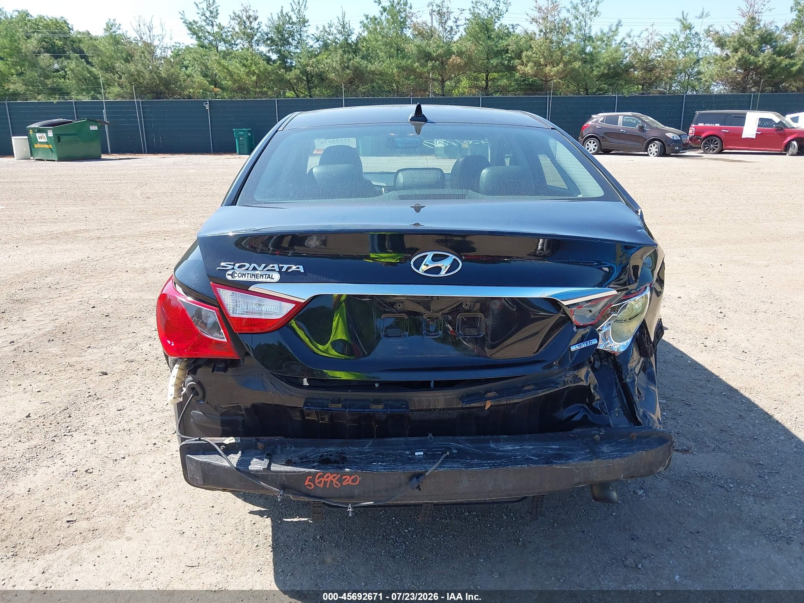 2011 Hyundai Sonata Limited Black vin: 5NPEC4ACXBH091880