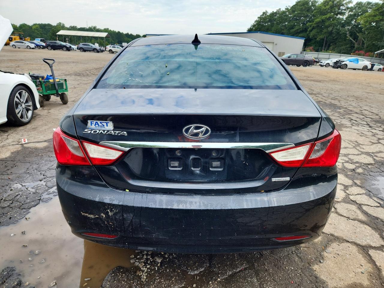 2011 Hyundai Sonata Limited Black vin: 5NPEC4ACXBH100707