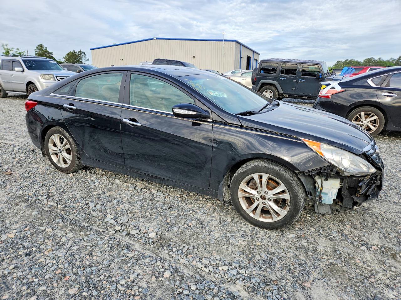 2011 Hyundai Sonata Limited Black vin: 5NPEC4ACXBH134789