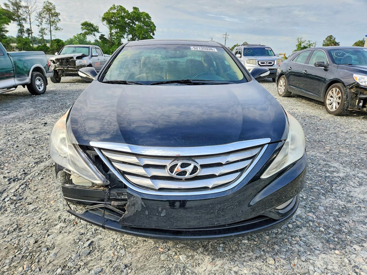 2011 Hyundai Sonata Limited Black vin: 5NPEC4ACXBH134789
