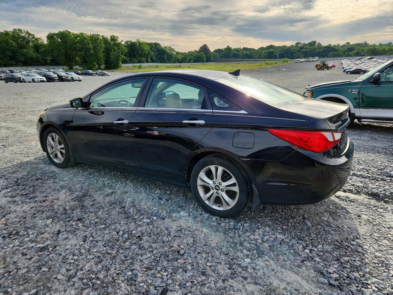 2011 Hyundai Sonata Limited Black vin: 5NPEC4ACXBH134789