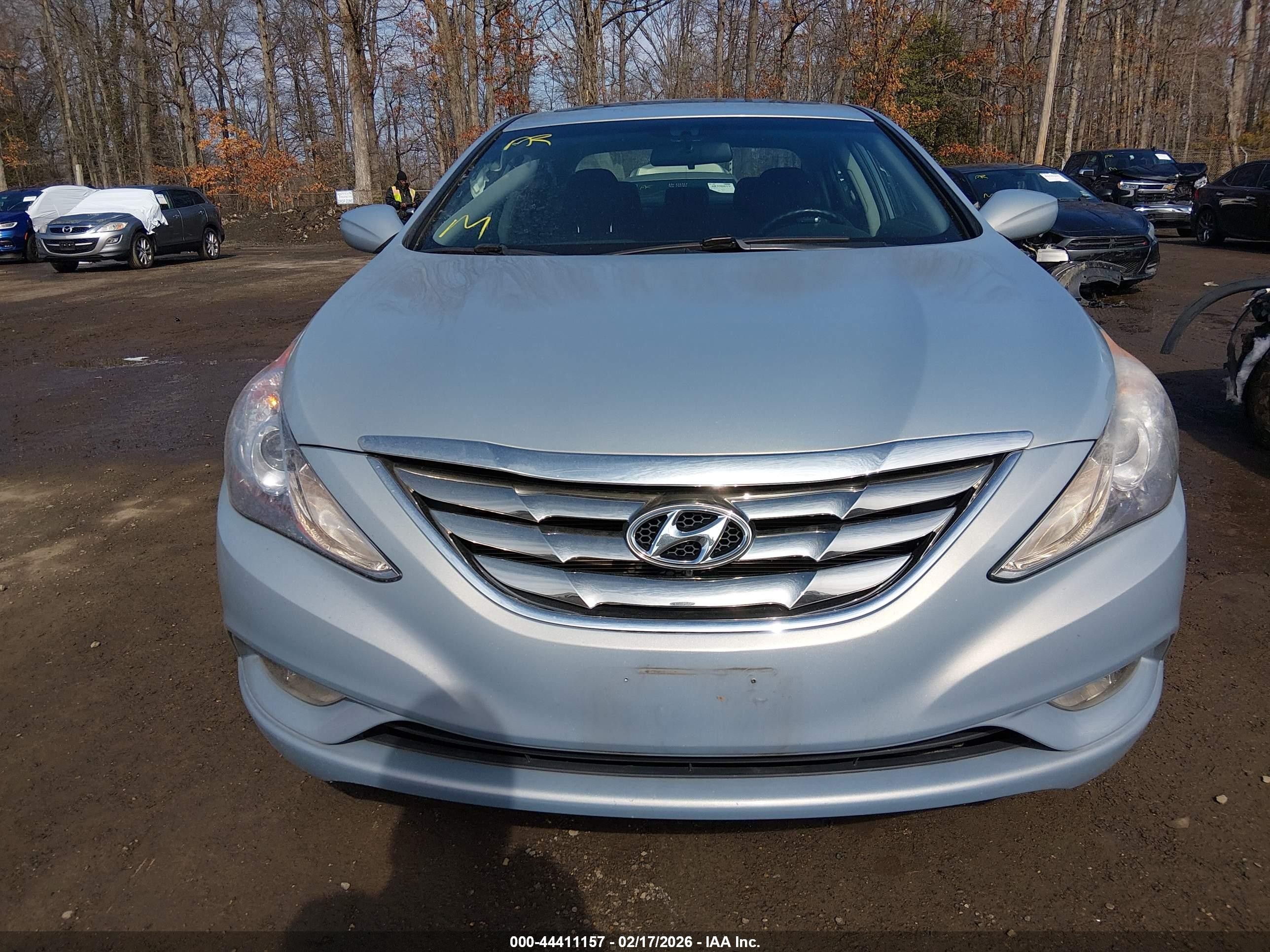 2011 Hyundai Sonata Se Light Blue vin: 5NPEC4ACXBH138504
