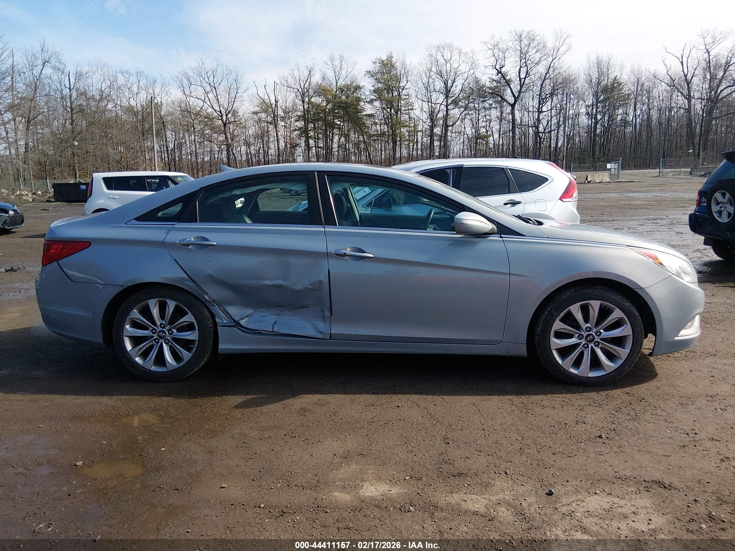 2011 Hyundai Sonata Se Light Blue vin: 5NPEC4ACXBH138504