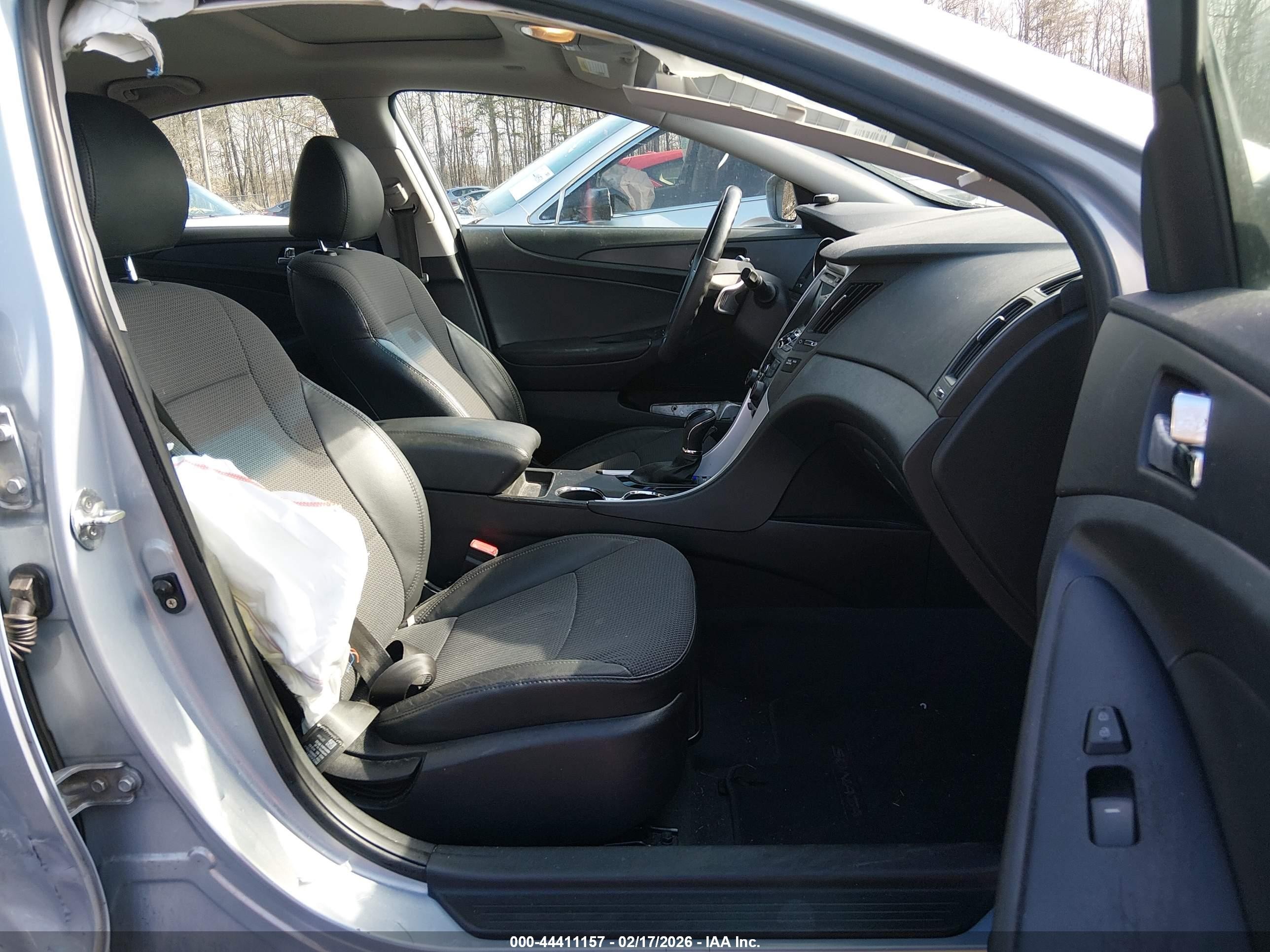 2011 Hyundai Sonata Se Light Blue vin: 5NPEC4ACXBH138504