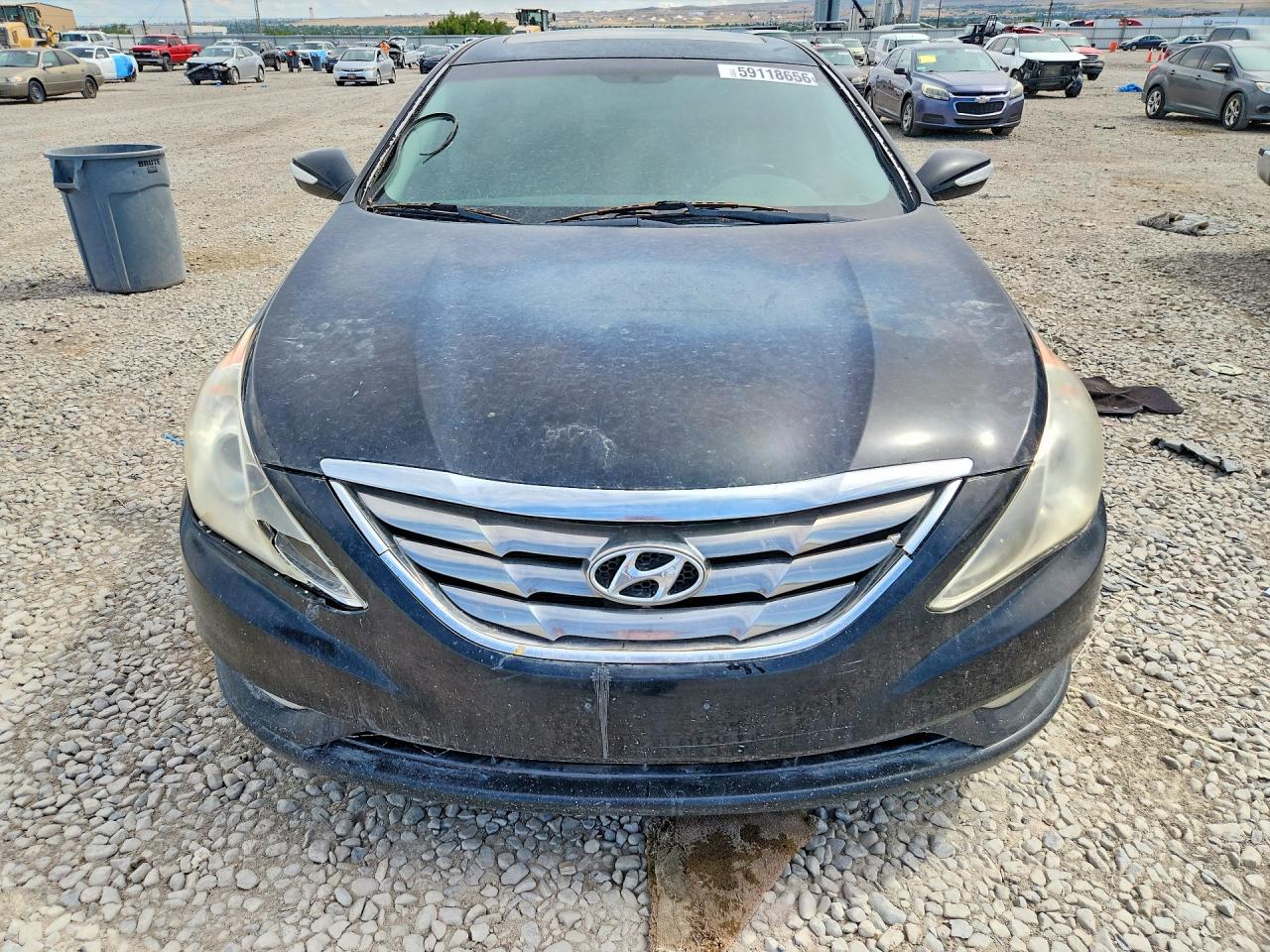 2011 Hyundai Sonata Limited Черный vin: 5NPEC4ACXBH145808