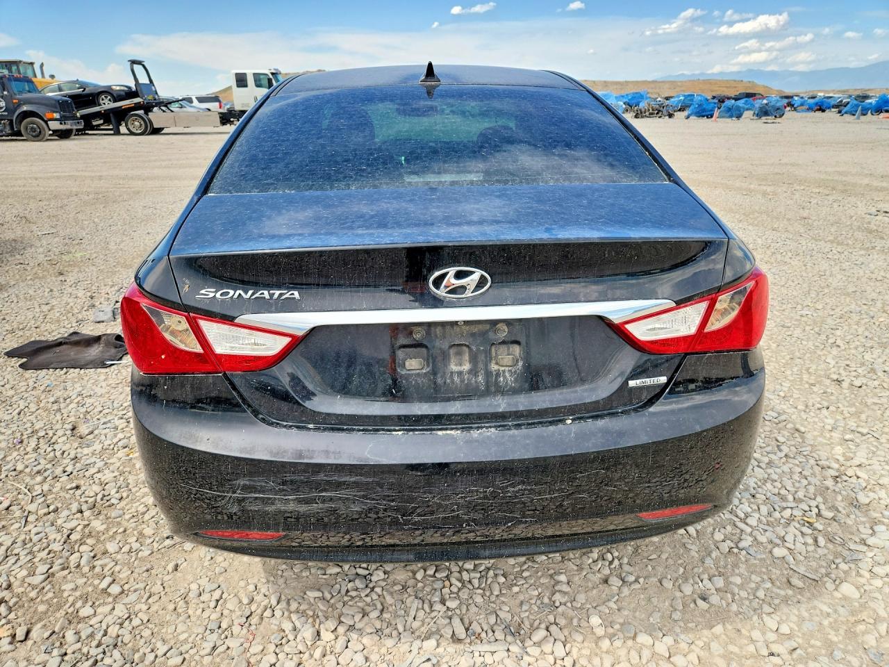 2011 Hyundai Sonata Limited Черный vin: 5NPEC4ACXBH145808