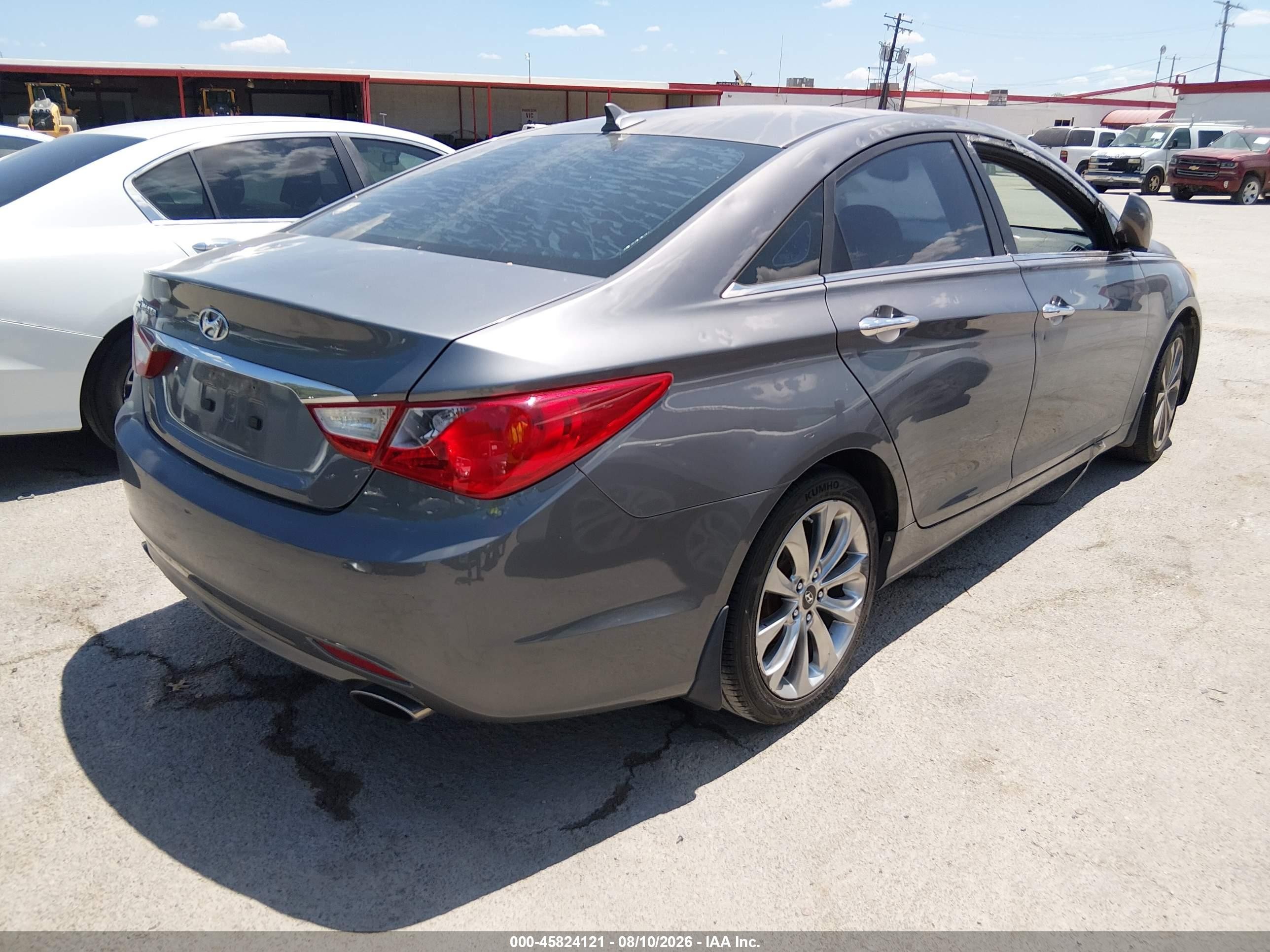 2011 Hyundai Sonata Se Серый vin: 5NPEC4ACXBH148983