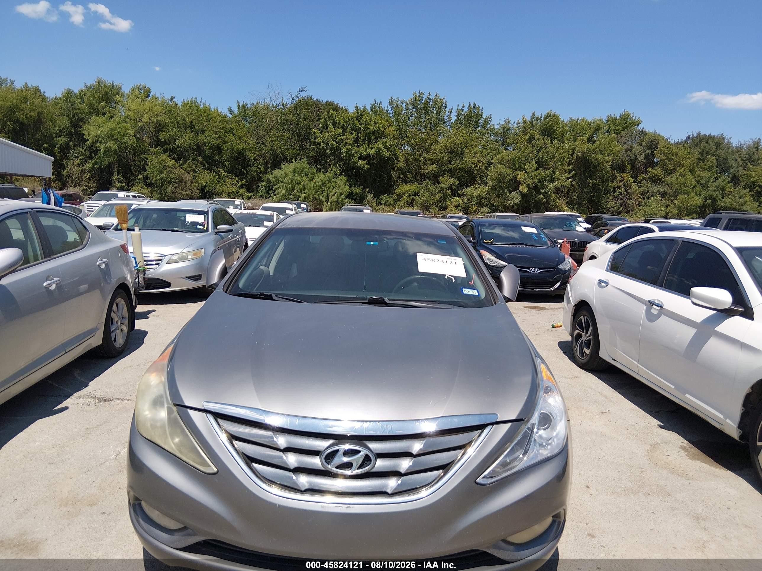 2011 Hyundai Sonata Se Серый vin: 5NPEC4ACXBH148983