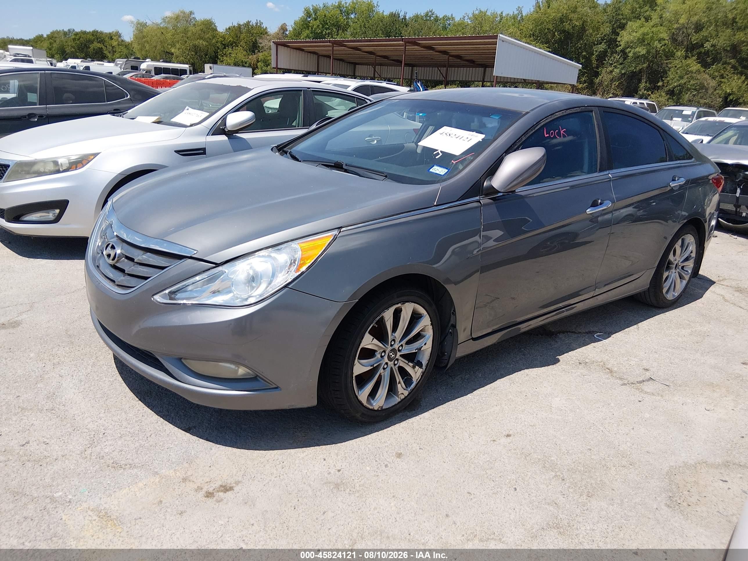2011 Hyundai Sonata Se Серый vin: 5NPEC4ACXBH148983