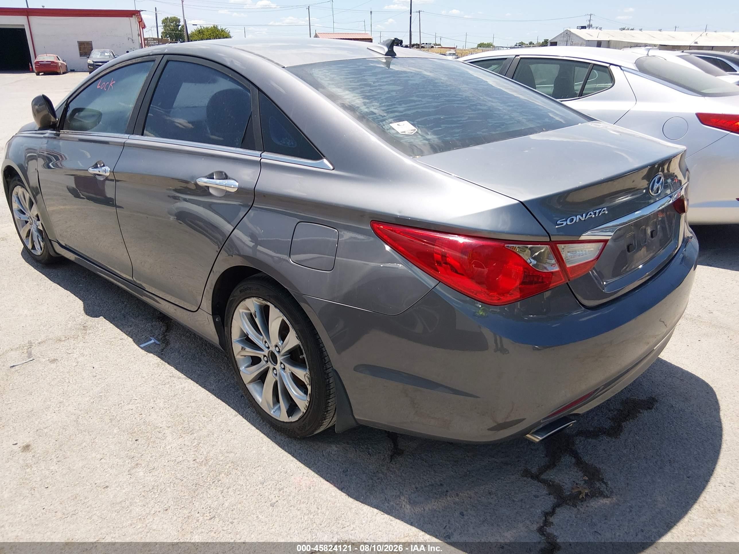 2011 Hyundai Sonata Se Серый vin: 5NPEC4ACXBH148983
