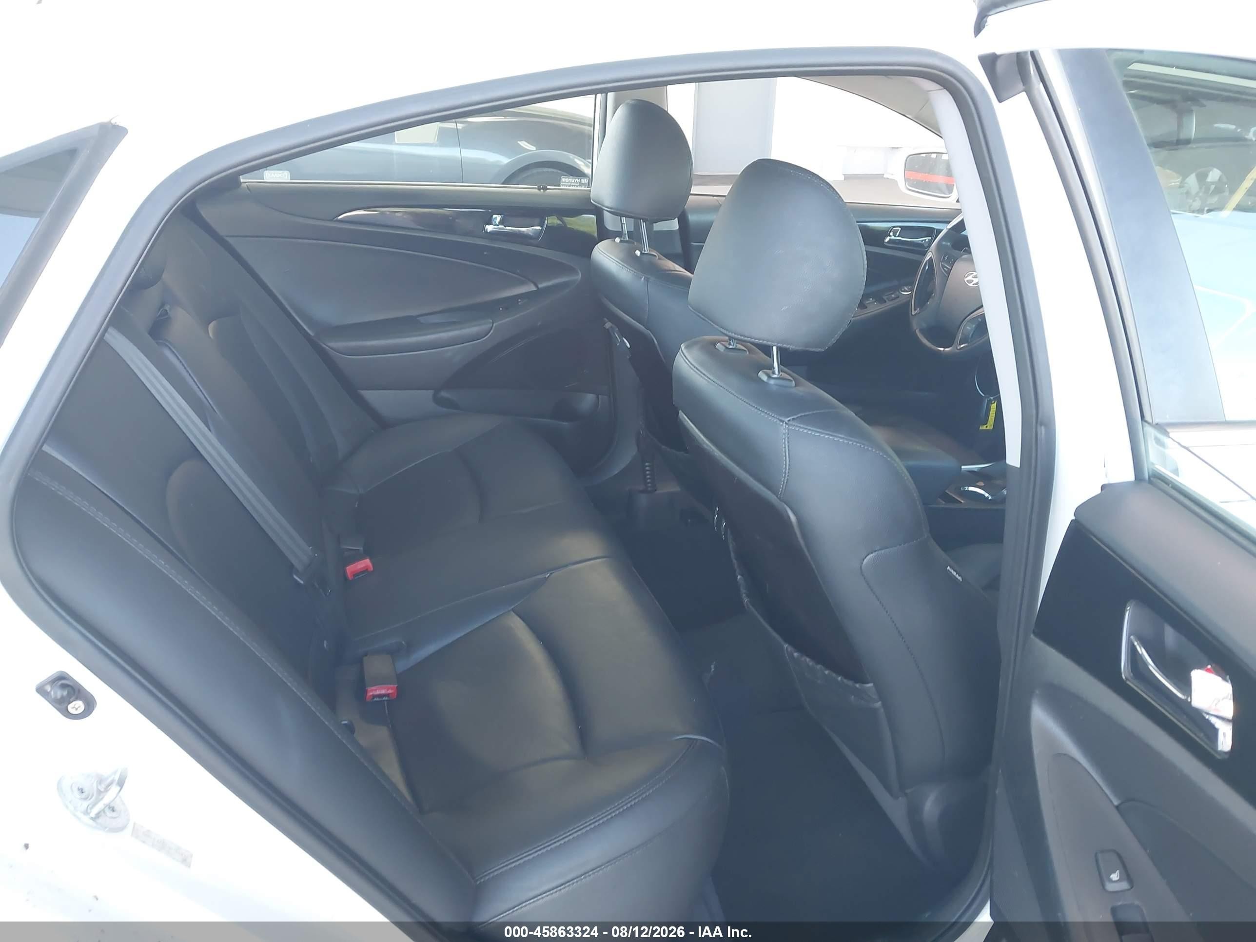 2011 Hyundai Sonata Limited White vin: 5NPEC4ACXBH150846