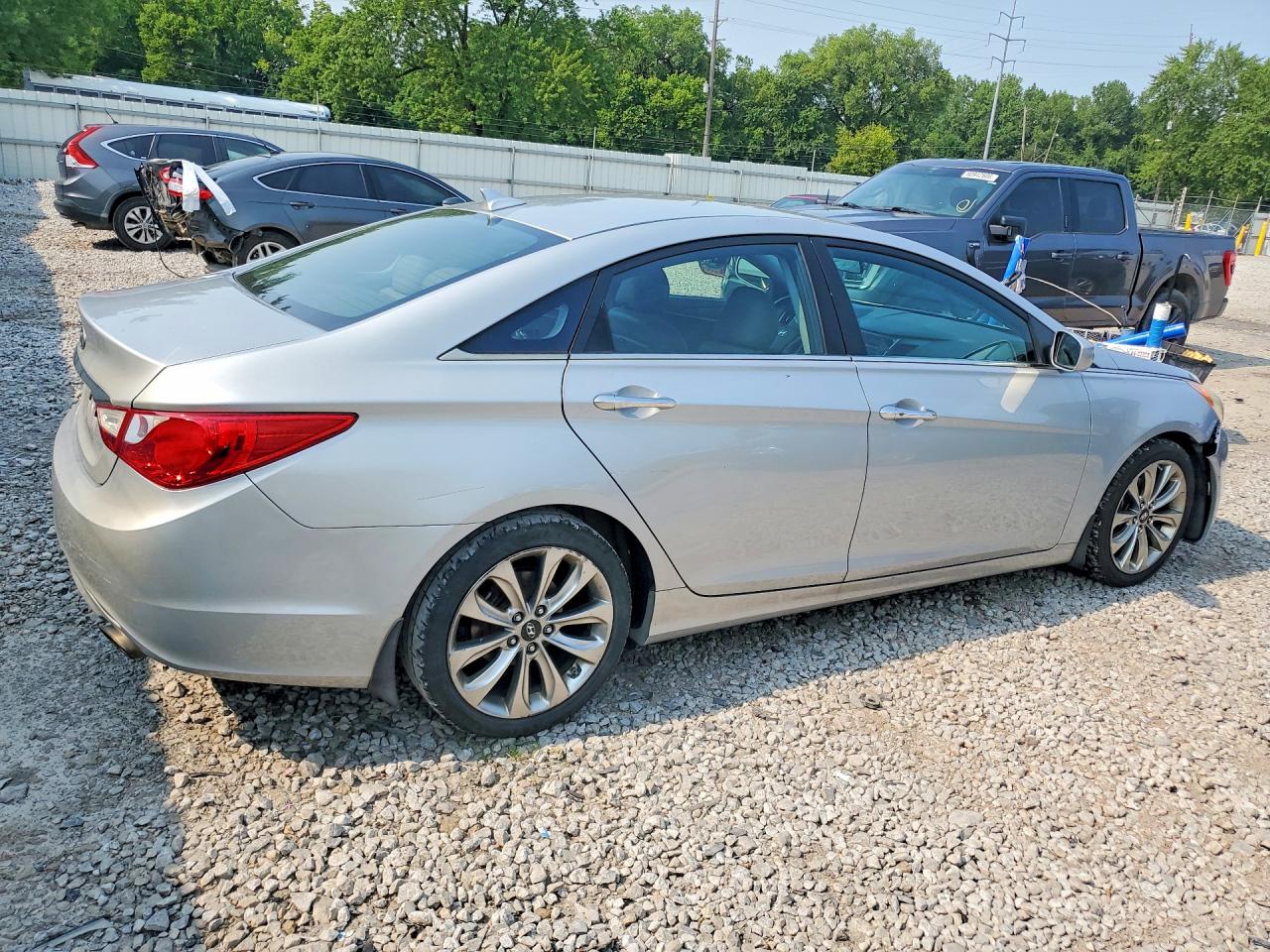 2011 Hyundai Sonata Se Silver vin: 5NPEC4ACXBH153987