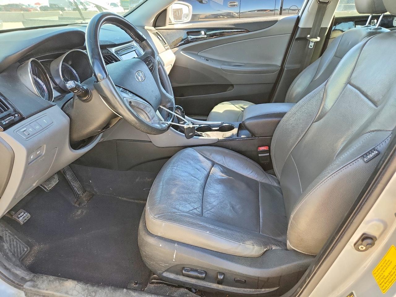 2011 Hyundai Sonata Limited Silver vin: 5NPEC4ACXBH161040
