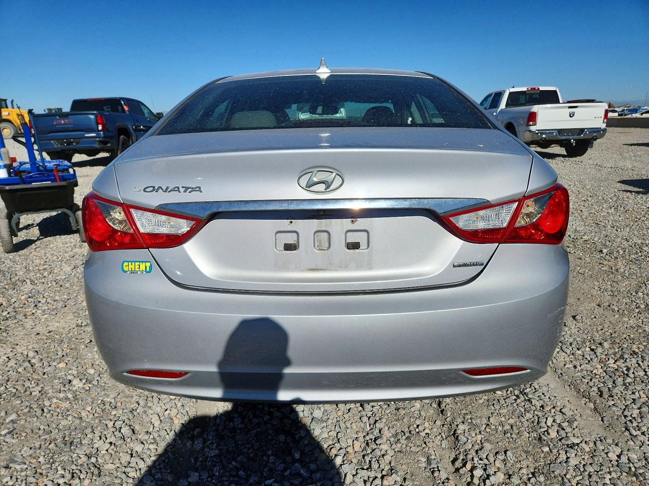 2011 Hyundai Sonata Limited Silver vin: 5NPEC4ACXBH161040