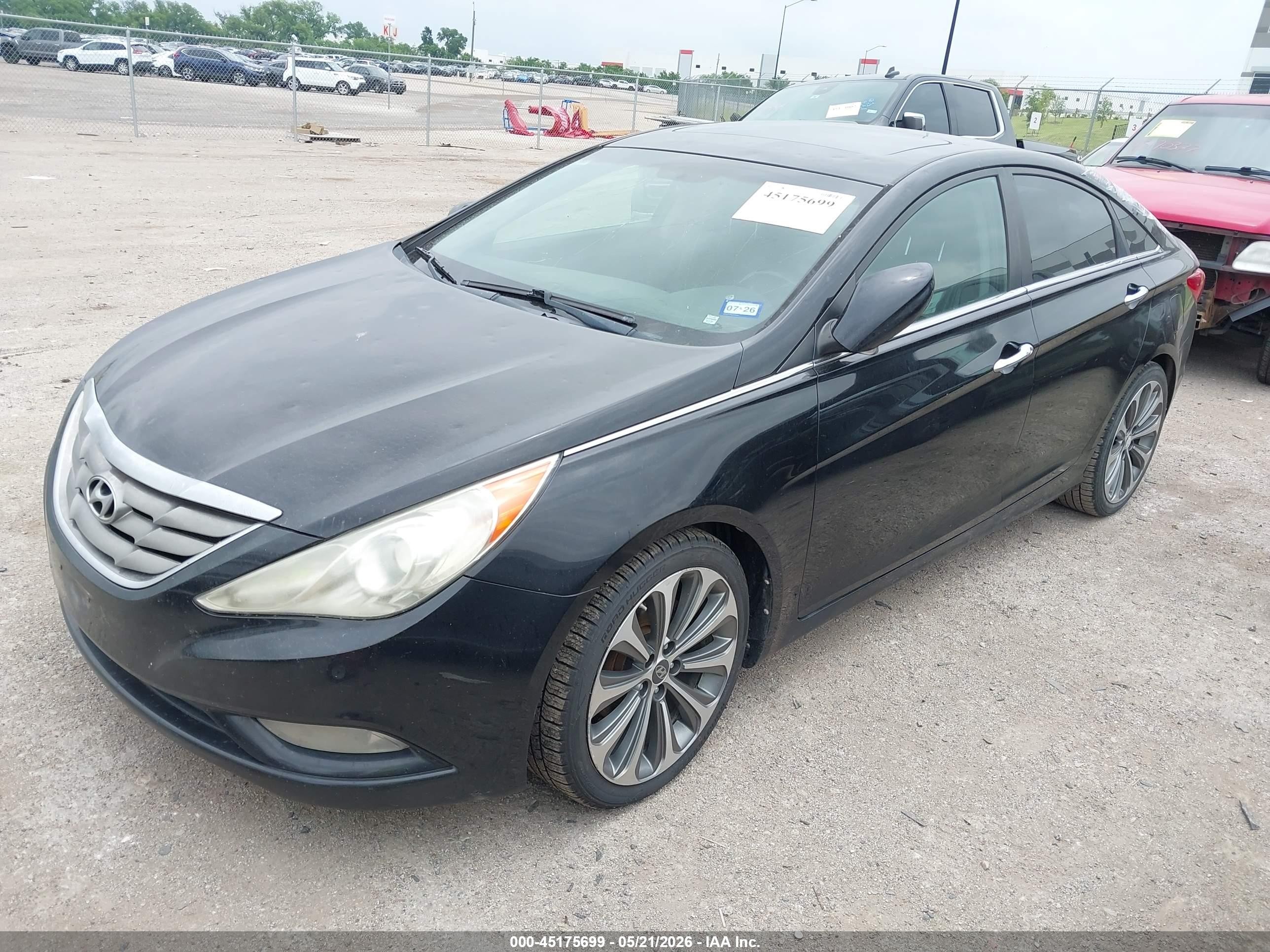 2011 Hyundai Sonata Se Black vin: 5NPEC4ACXBH199643