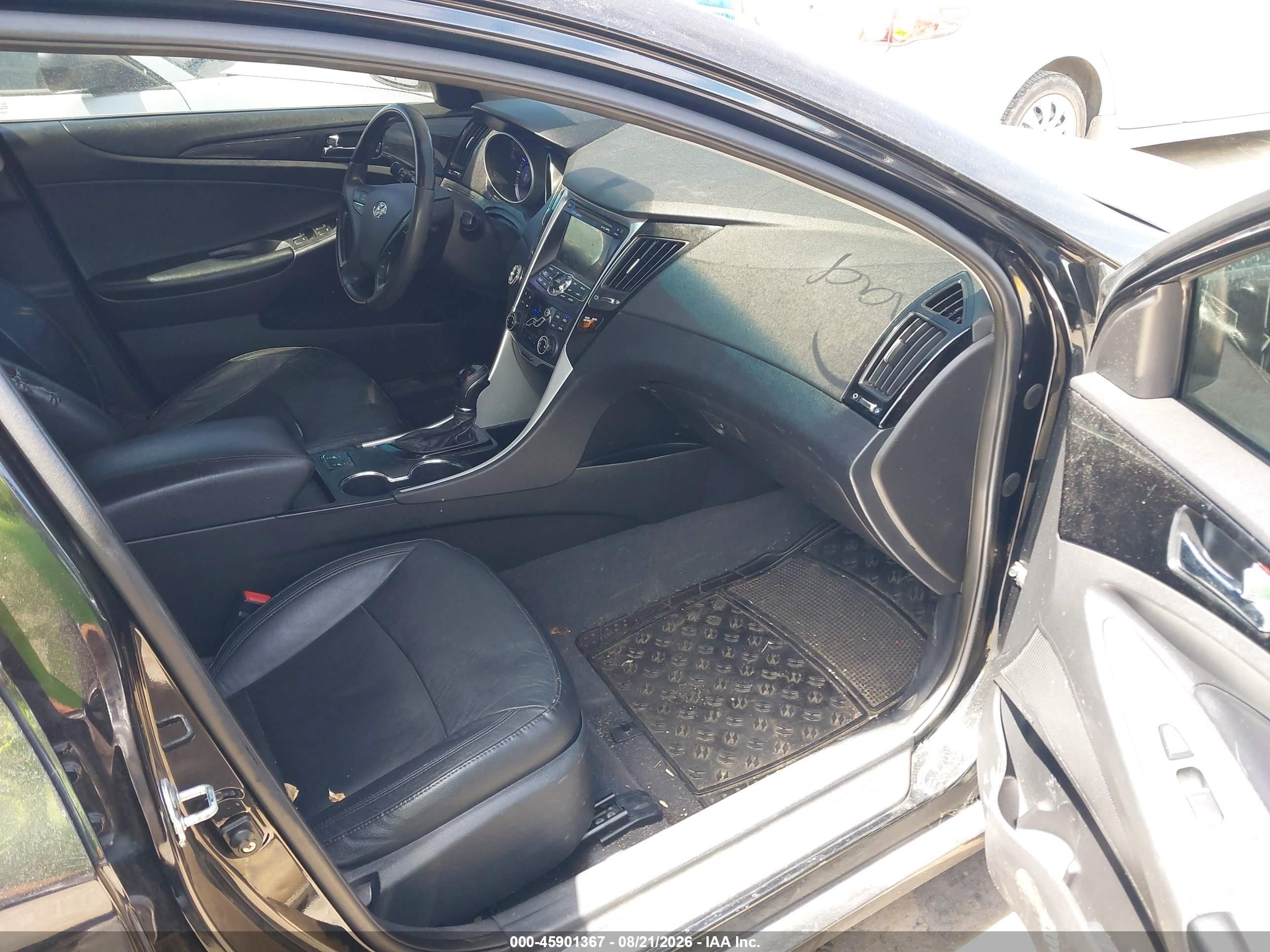2011 Hyundai Sonata Limited Черный vin: 5NPEC4ACXBH221964