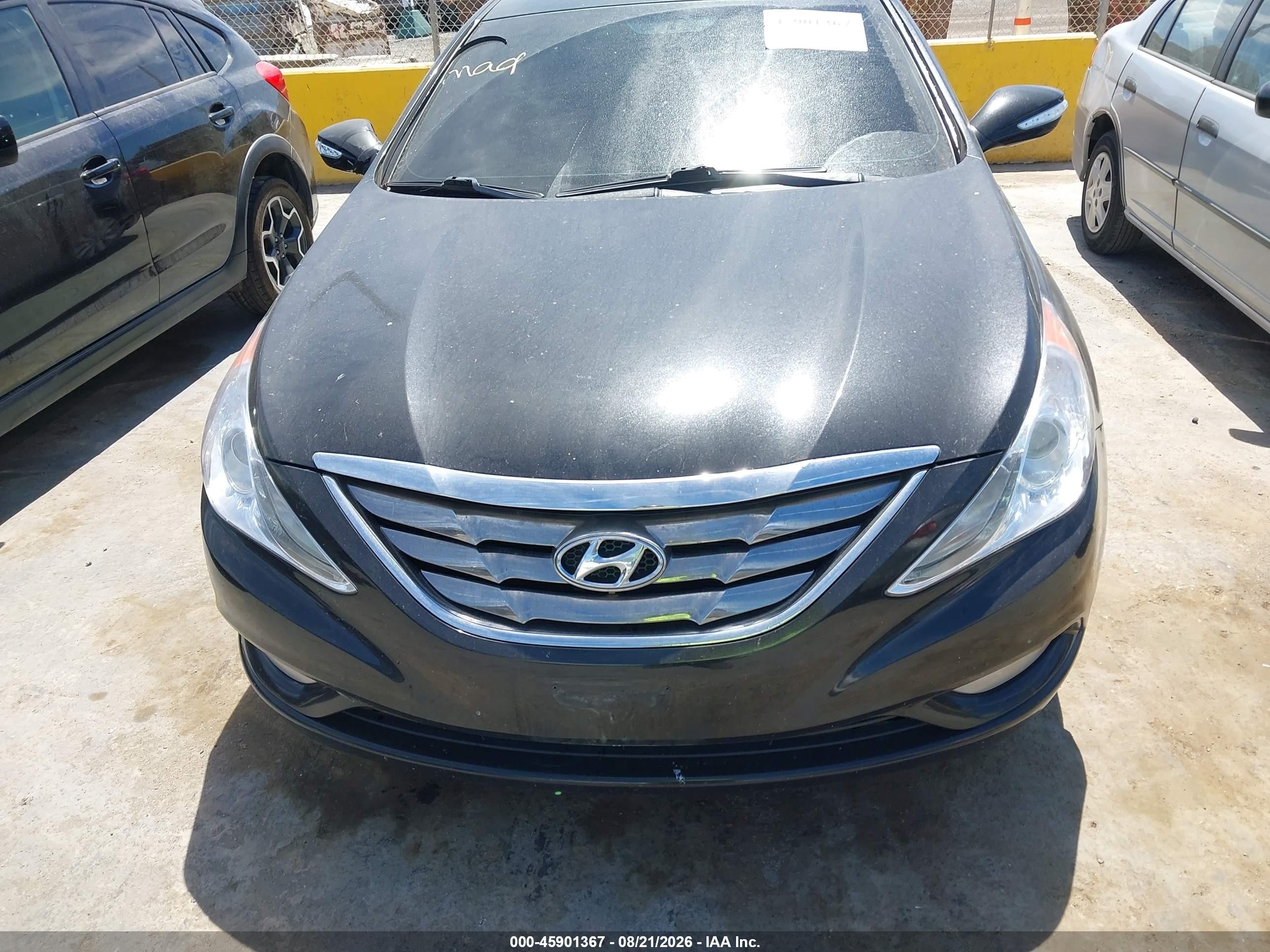 2011 Hyundai Sonata Limited Черный vin: 5NPEC4ACXBH221964