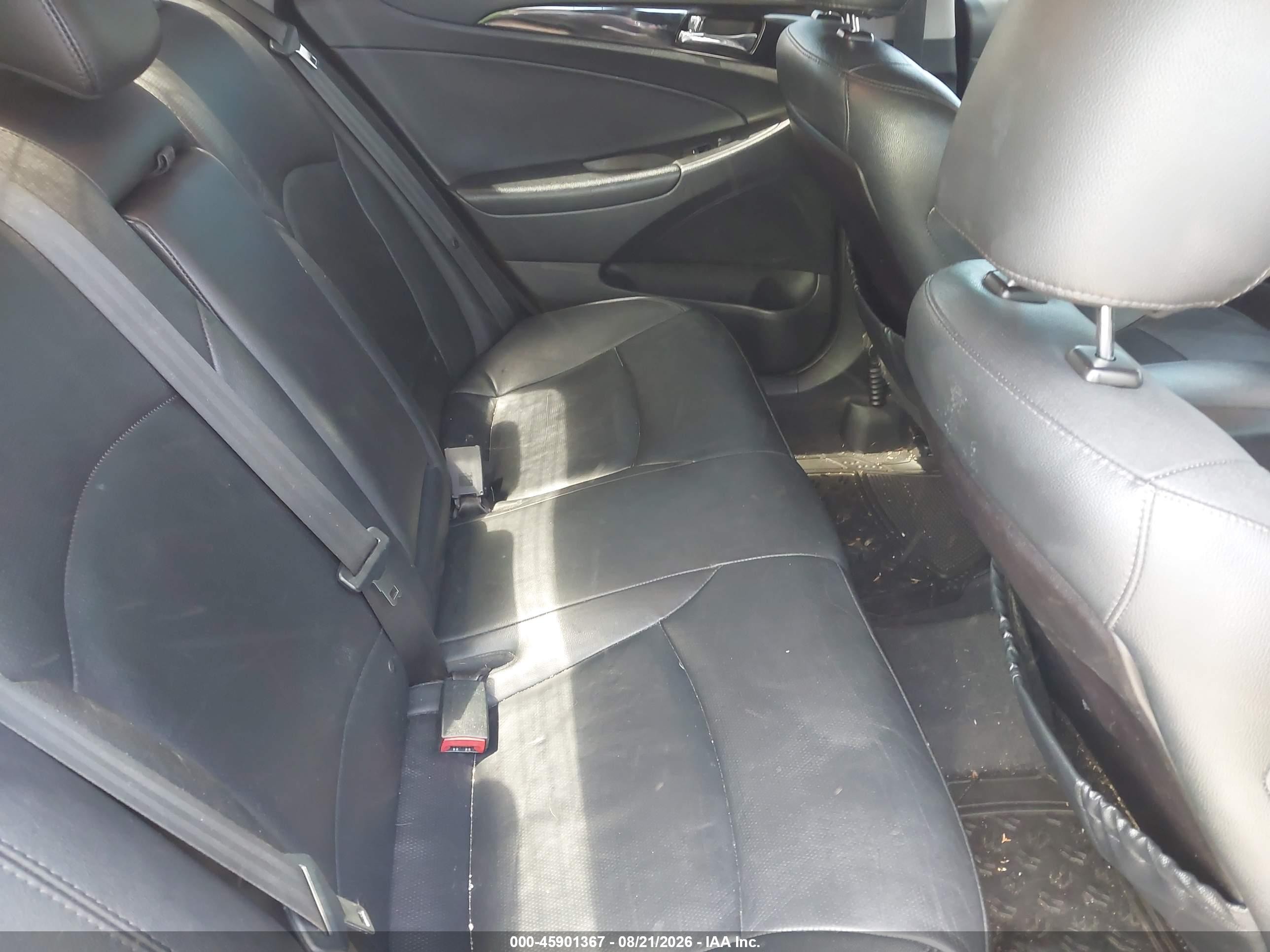 2011 Hyundai Sonata Limited Черный vin: 5NPEC4ACXBH221964