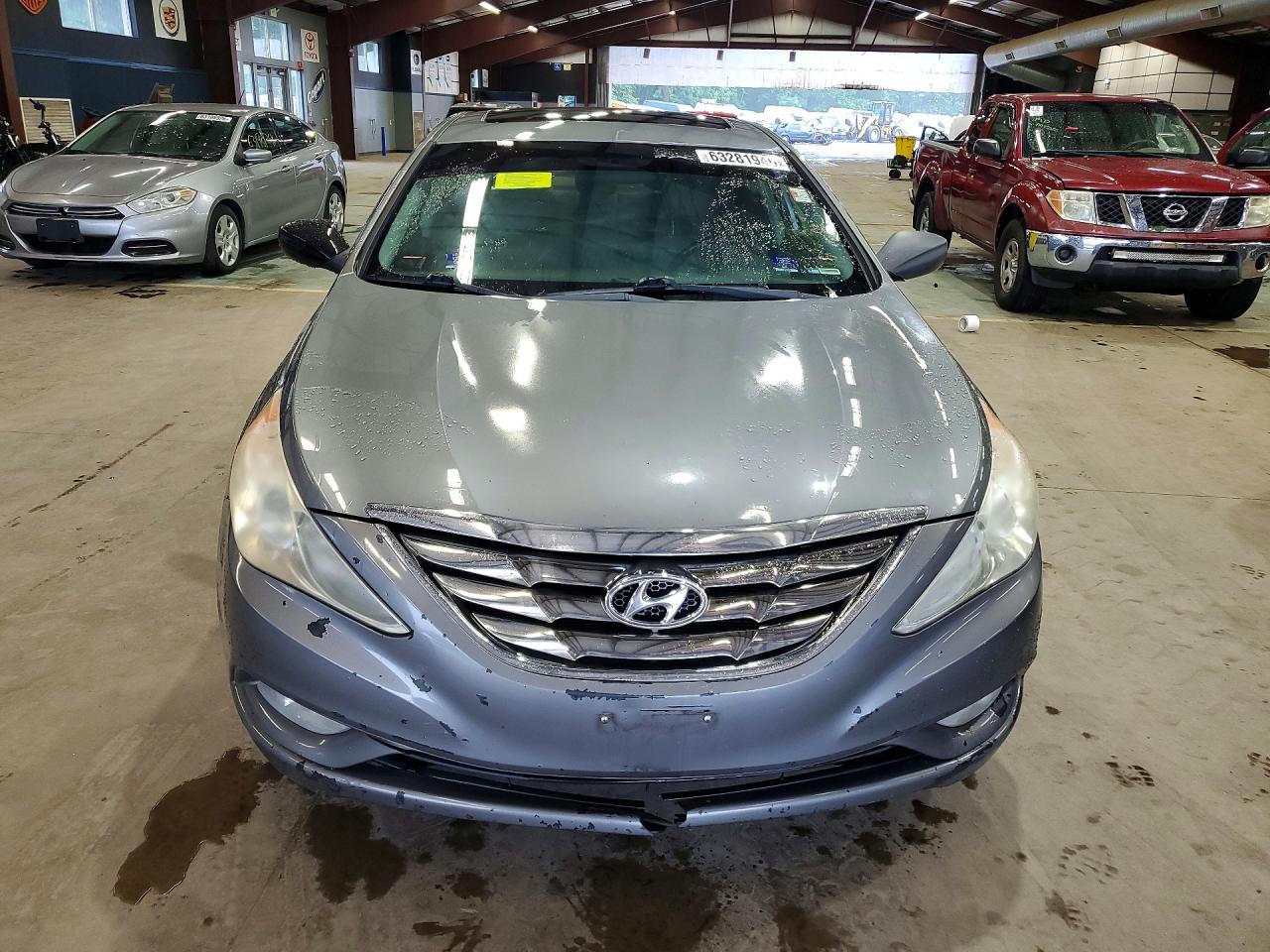 2011 Hyundai Sonata Gray vin: 5NPEC4ACXBH223813