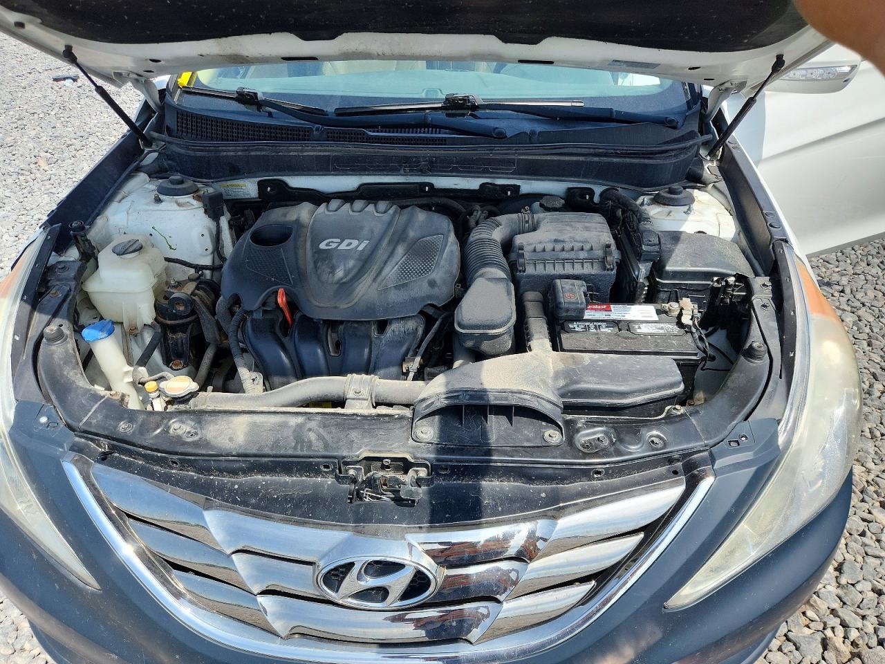 2011 Hyundai Sonata Limited White vin: 5NPEC4ACXBH237128