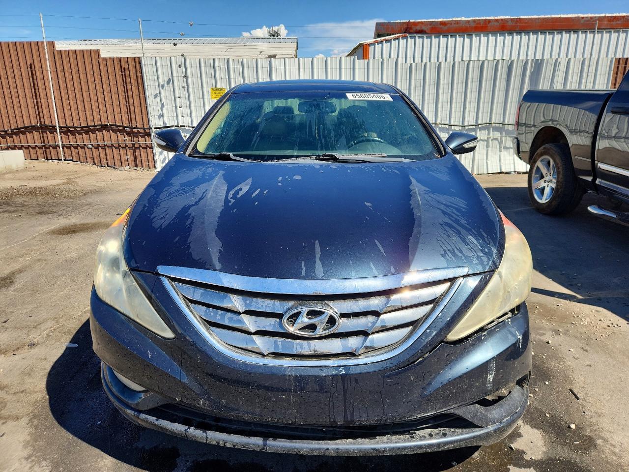 2011 Hyundai Sonata Limited Blue vin: 5NPEC4ACXBH239140