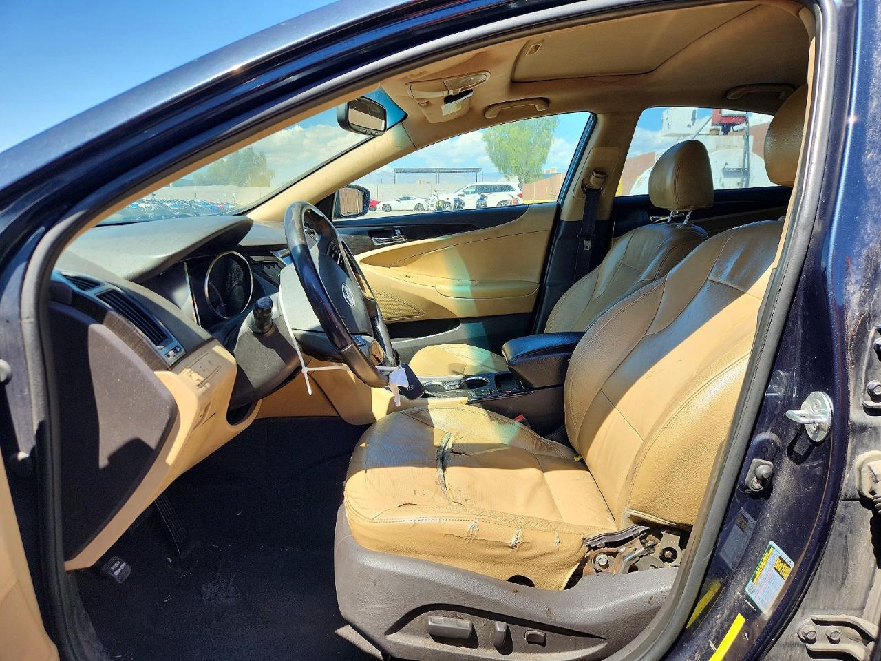 2011 Hyundai Sonata Limited Blue vin: 5NPEC4ACXBH239140