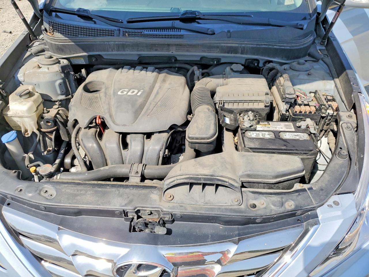 2011 Hyundai Sonata Limited Blue vin: 5NPEC4ACXBH277337