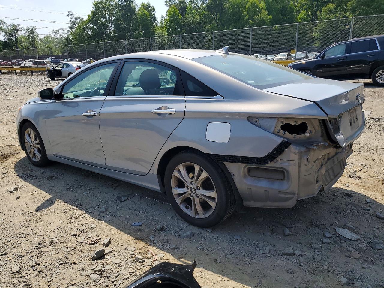 2011 Hyundai Sonata Limited Blue vin: 5NPEC4ACXBH277337