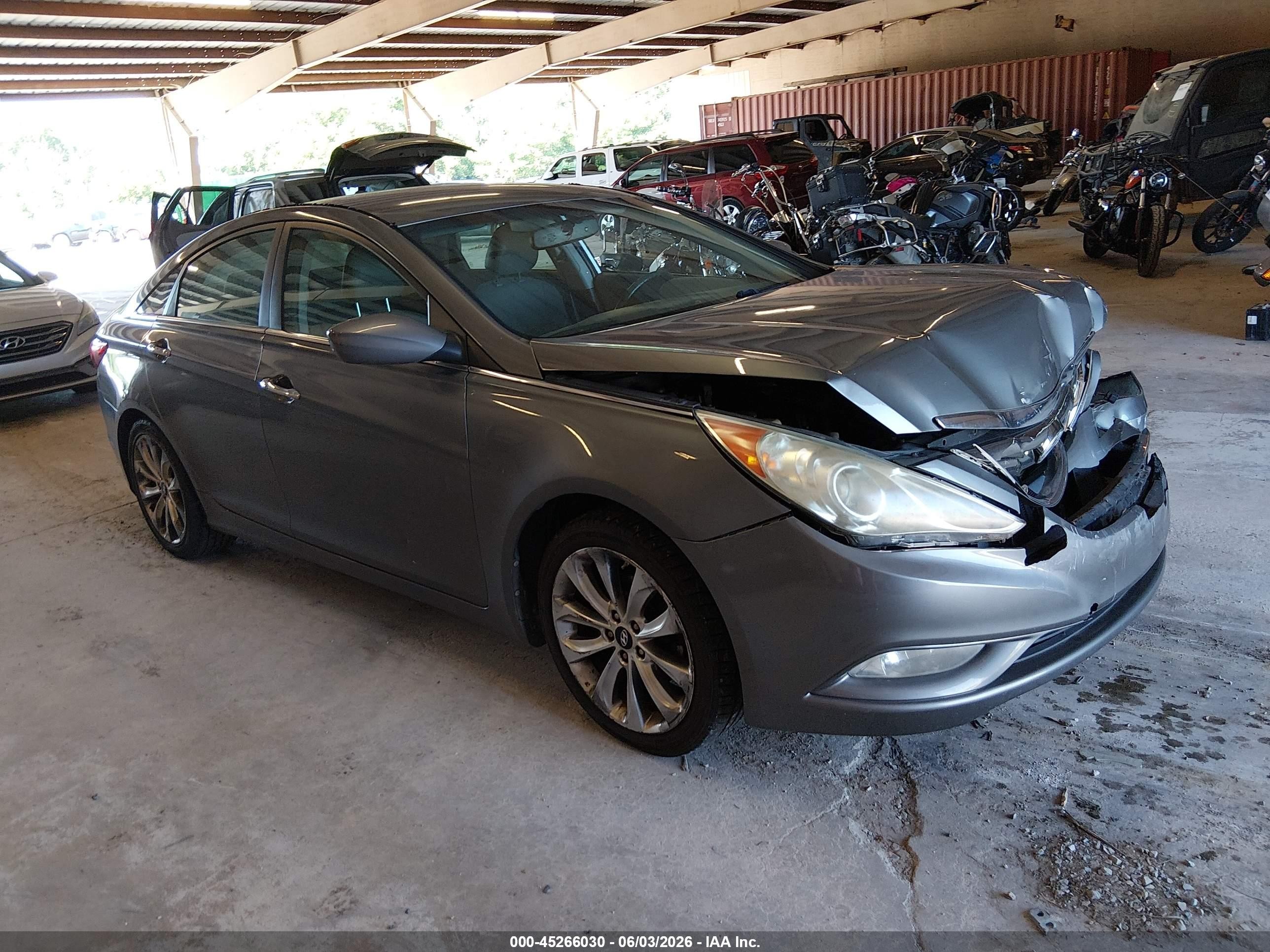 2011 Hyundai Sonata Se Серый vin: 5NPEC4ACXBH283865