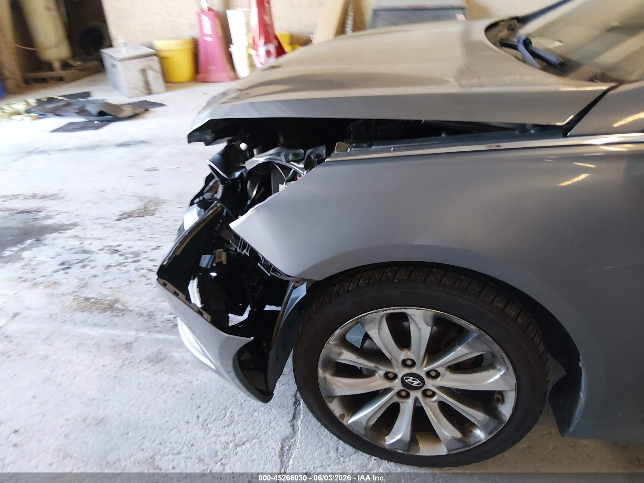 2011 Hyundai Sonata Se Серый vin: 5NPEC4ACXBH283865