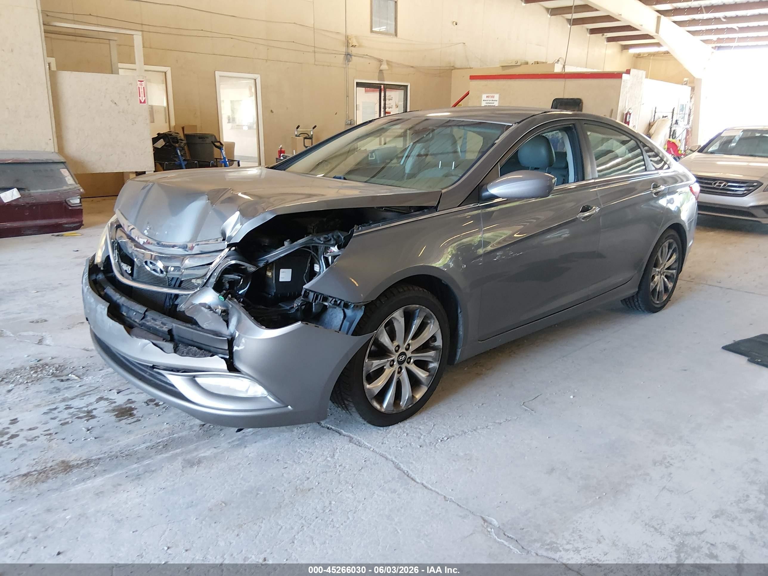 2011 Hyundai Sonata Se Серый vin: 5NPEC4ACXBH283865