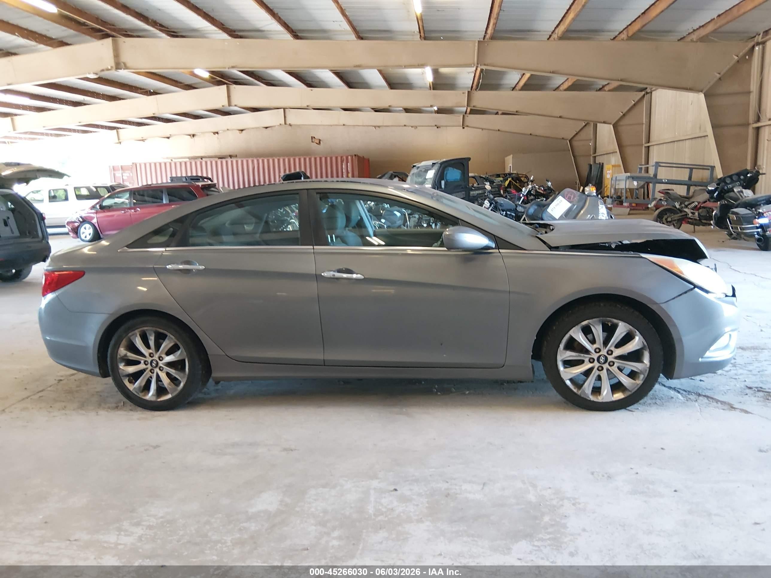 2011 Hyundai Sonata Se Серый vin: 5NPEC4ACXBH283865