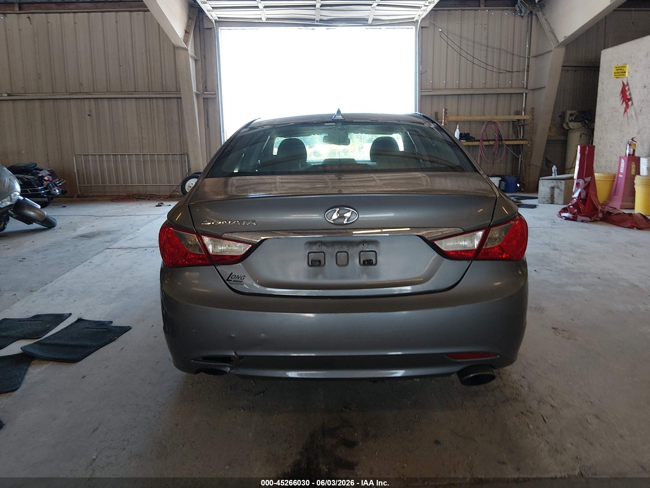 2011 Hyundai Sonata Se Серый vin: 5NPEC4ACXBH283865