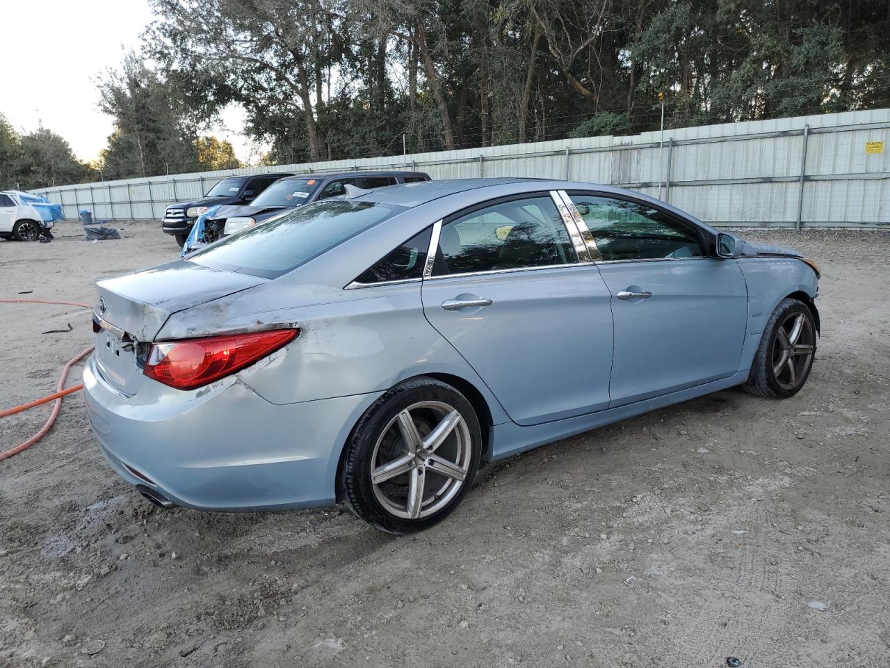 2011 Hyundai Sonata Se Turquoise vin: 5NPEC4ACXBH288807