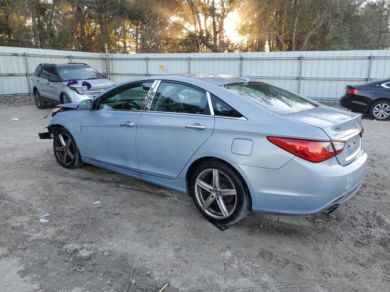 2011 Hyundai Sonata Se Turquoise vin: 5NPEC4ACXBH288807