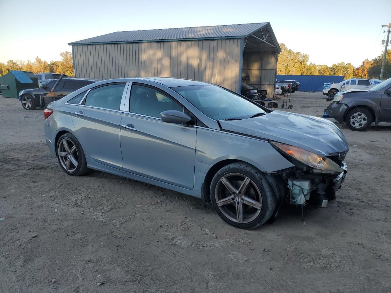 2011 Hyundai Sonata Se Turquoise vin: 5NPEC4ACXBH288807