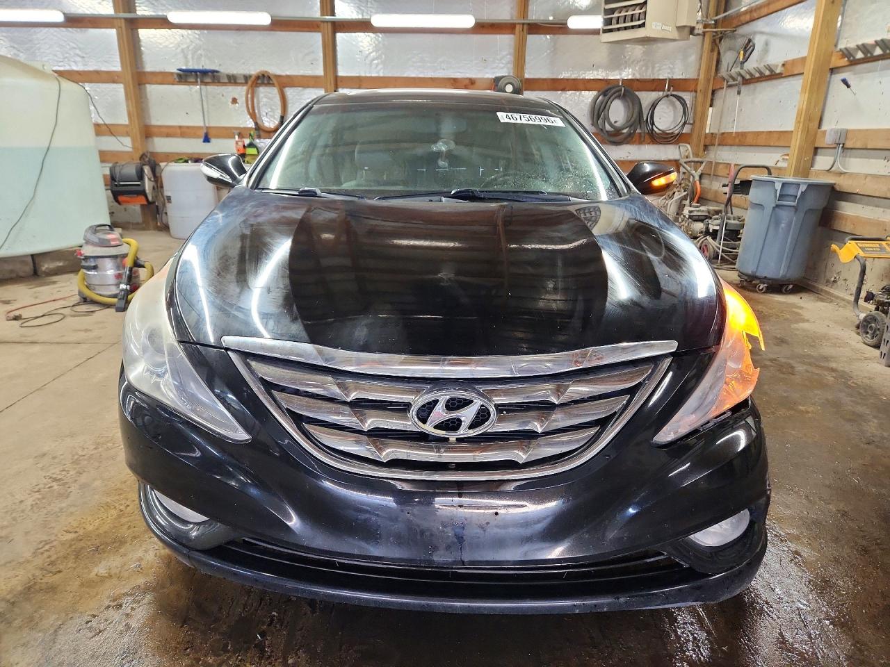 2011 Hyundai Sonata Limited Black vin: 5NPEC4ACXBH292517