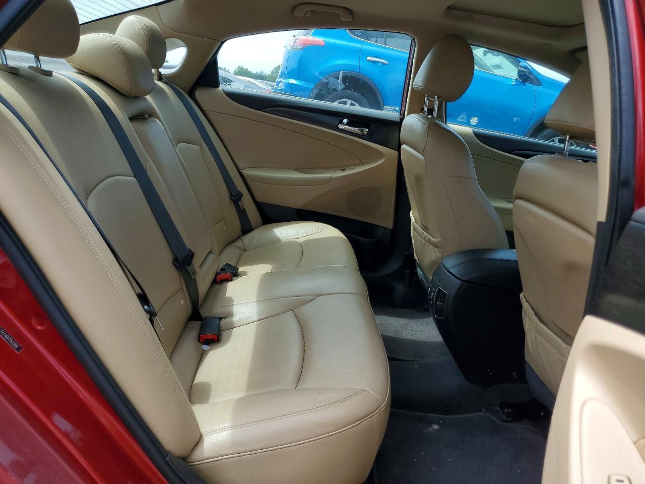 2011 Hyundai Sonata Limited Red vin: 5NPEC4ACXBH293389
