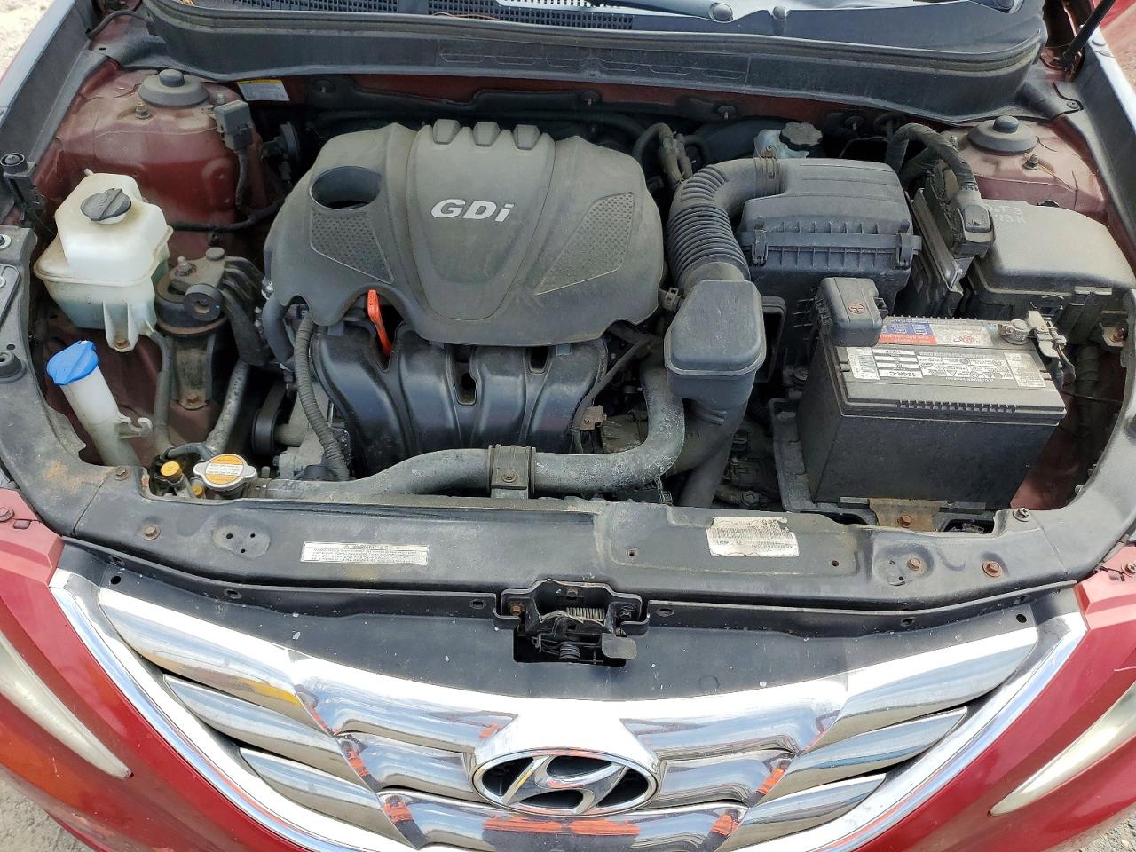 2011 Hyundai Sonata Limited Red vin: 5NPEC4ACXBH293389