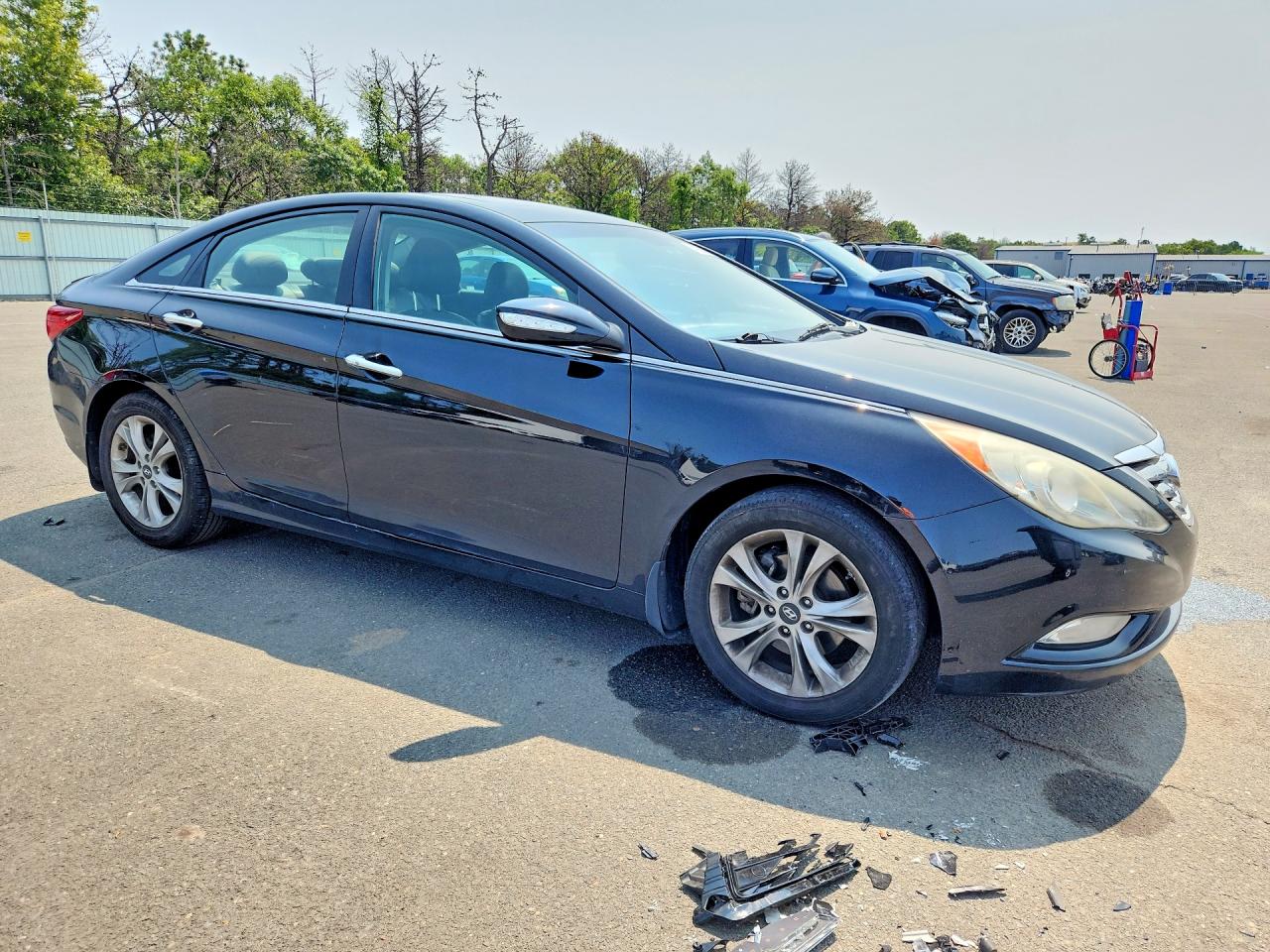 2011 Hyundai Sonata Limited Black vin: 5NPEC4ACXBH306626