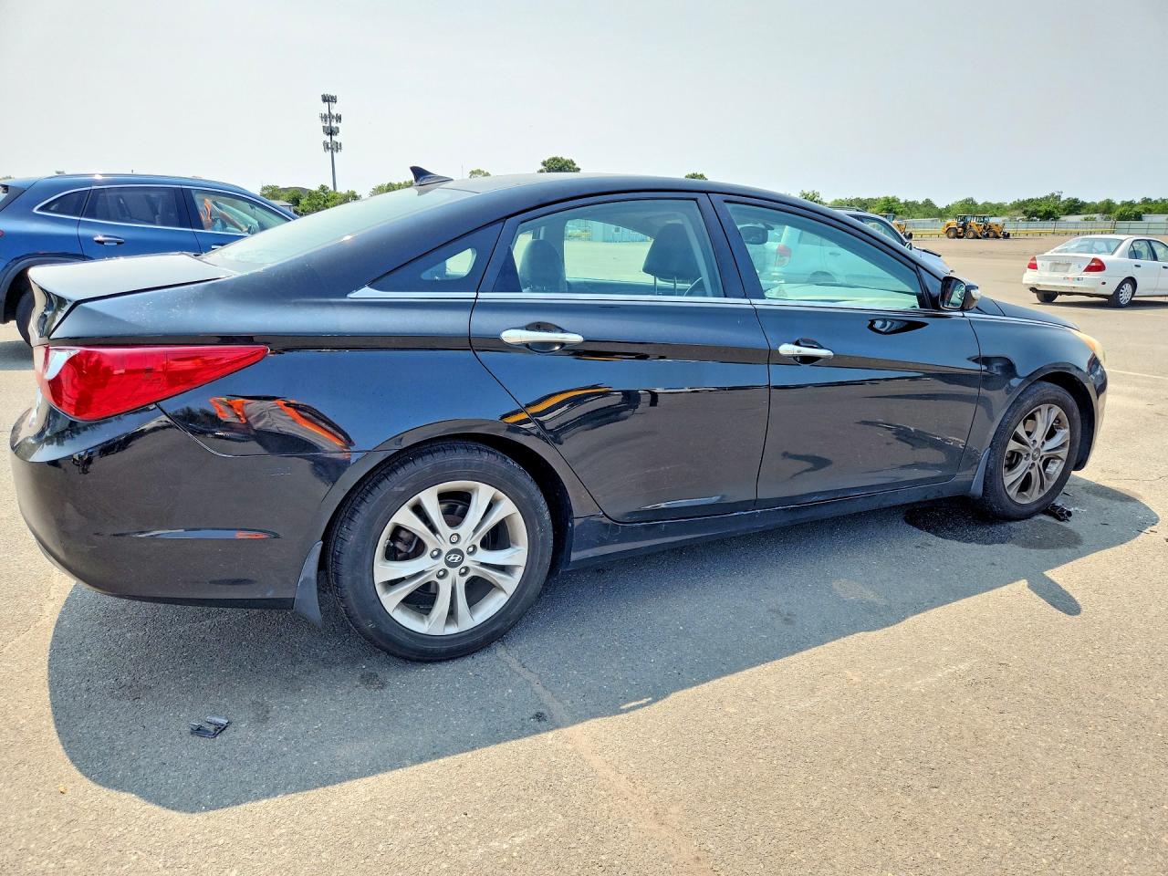 2011 Hyundai Sonata Limited Black vin: 5NPEC4ACXBH306626